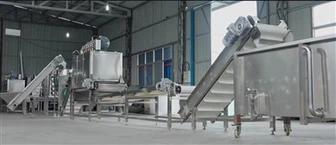 Nuluptų česnakų gamybos linija 1000kg/h